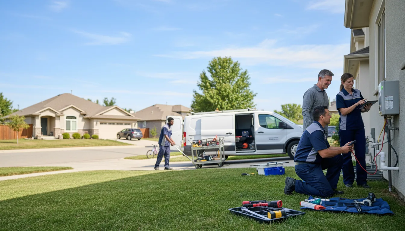Tankless water heater service in Arlington, IL